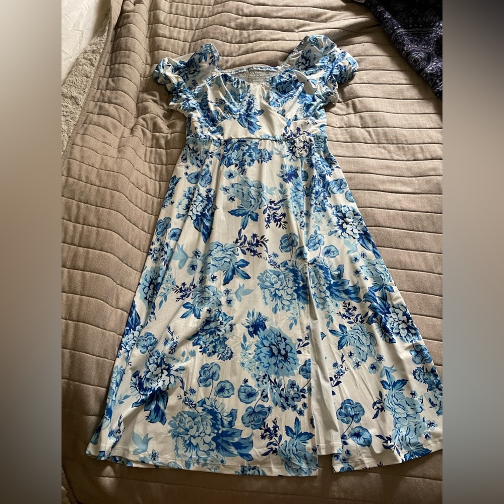 Perfect dress for a bridal shower or rehearsal dinner